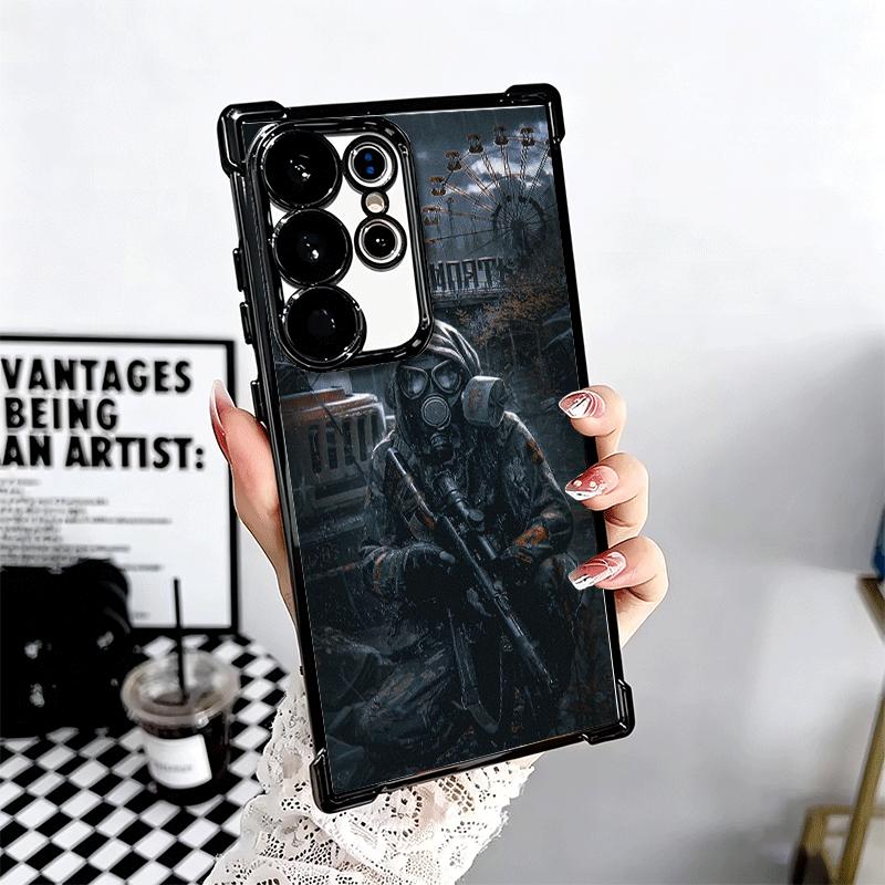 Крутой чехол для телефона с покрытием S-Stalker Game для Samsung Galaxy S24 S25 FE S26 Edge S23 Ultra S22 S21 Plus S20 Защита от падения с Airbag