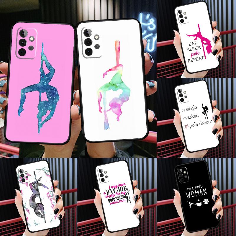 Чехол для танца на пилоне для Samsung Galaxy A54 A34 A24 A14 A73 A53 A33 A23 A13 A52 A32 A22 A12 A51 A71