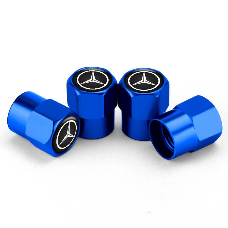 CRZ1 Колпачки на ниппель колеса автомобиля Для Mercedes Benz AMG W203 W206 W220 W205 W211 W201 W168 W108 Защитные колпачки на вентиль шины Ввинчивающиеся аксессуары