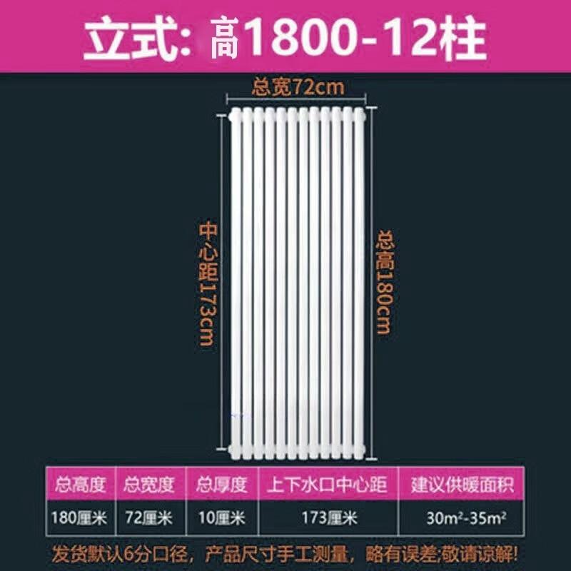 Moeller Thickened Anti-Corrosion Steel Column Radiator