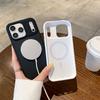 Роскошный деловой магнитный чехол для телефона iPhone 17 Pro Max 16 Pro Универсальная кнопка Защита от падений Удобный захват Для Magsafe Чехол