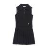 Blu Dot Sleeveless Dress Bk Collar Point