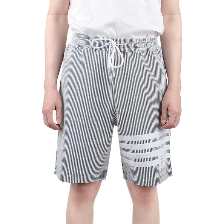 THOM BROWNE 4 Bar Stripe Track Shorts MJQ166A-J0063-055