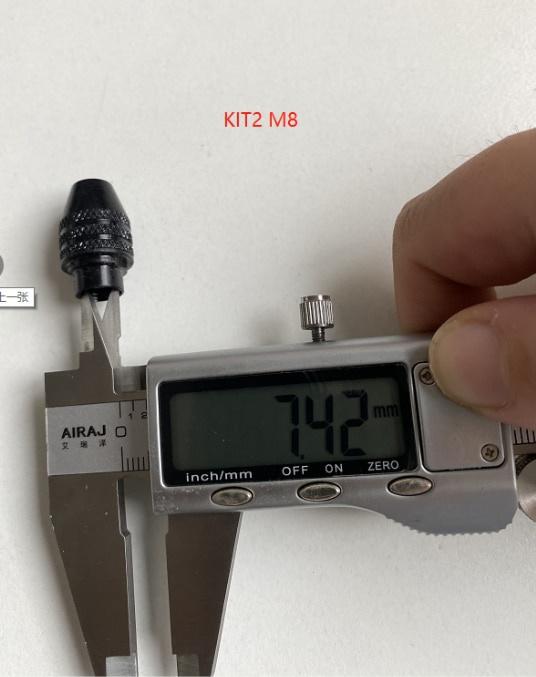 1 шт./2 шт./3 шт. M8/M7 мини-сверлильный патрон, аксессуар для вращающегося инструмента Dremel и мини-шлифовального патрона для сверл, быстрая смена бит, аксессуары Dremel