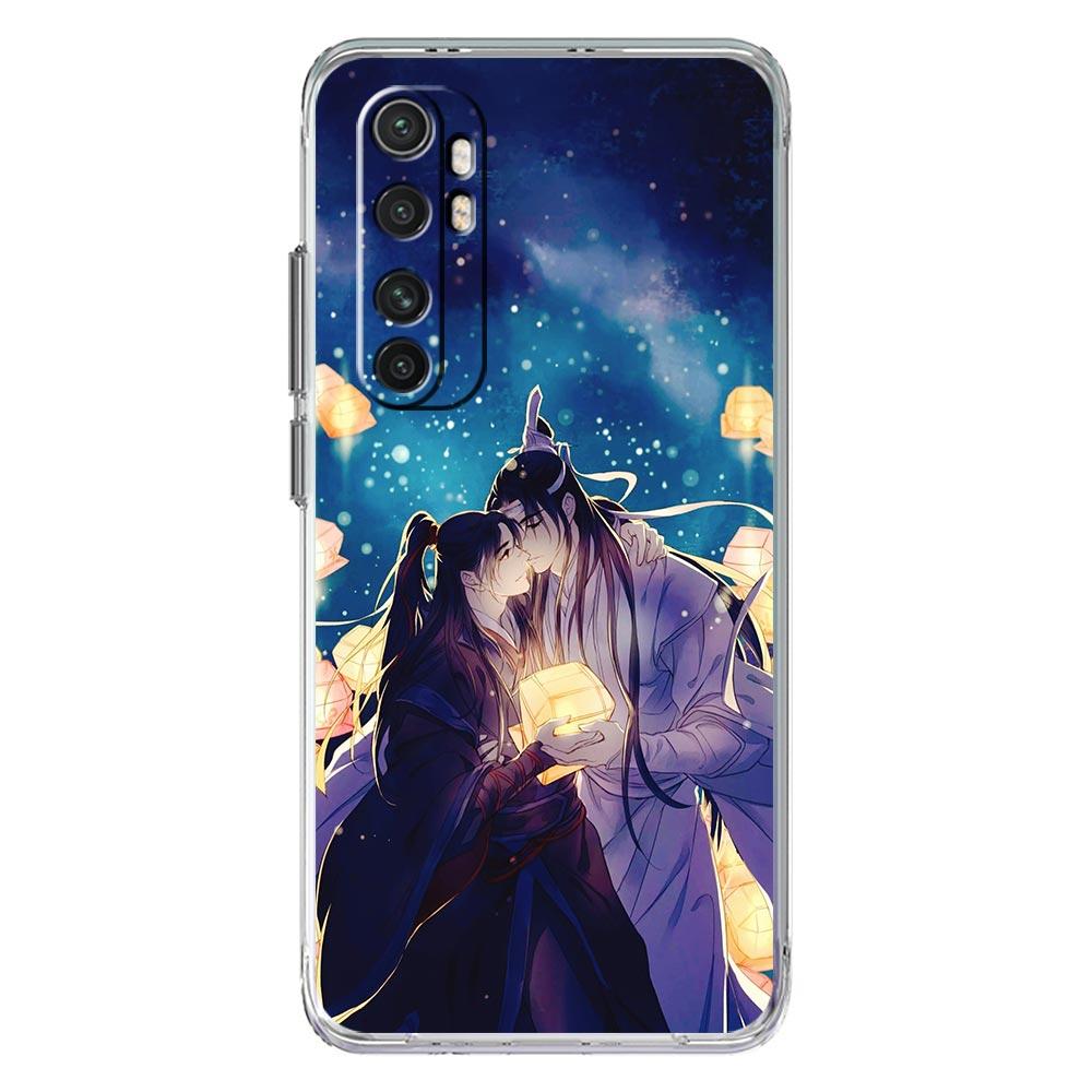 Mo Dao Zu Shi Wei Wuxian Anime Phone Case For Xiaomi Mi 12T 10 12 Lite 11 Ultra 11X 11T Pro 11i Poco X4 X3 NFC F3 M3 M4 5G Cover