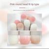 1 PC Portable Round Head Mini Lip Brush Carry Lid Lipstick Brush Concealer Brush Girl Lip Gloss Smudge Makeup Brush  