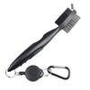 Head Groove Cleaner Set Golf Cleaning Set Golf Double-sided Cleaning Brush Golf Towel and Brush