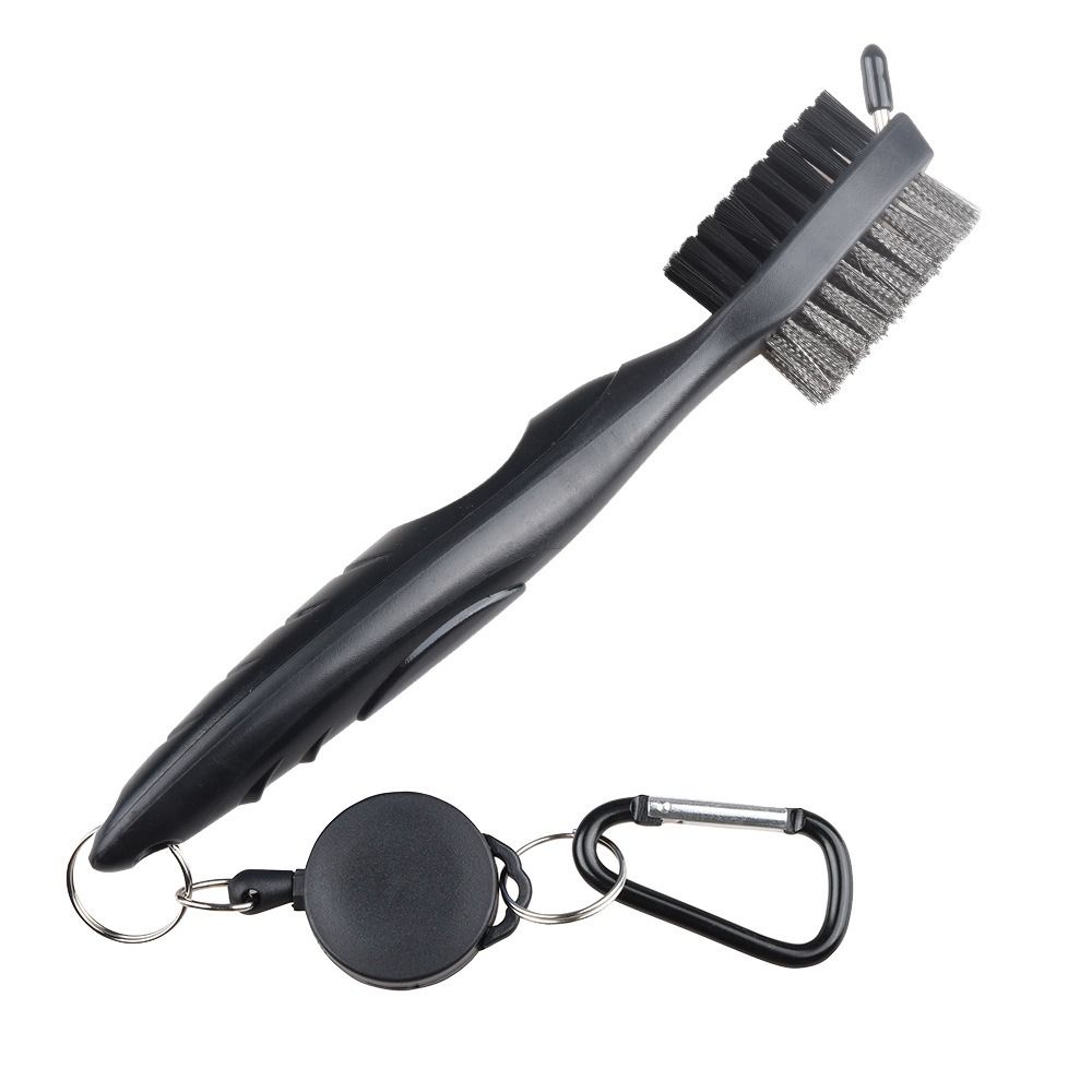 Head Groove Cleaner Set Golf Cleaning Set Golf Double-sided Cleaning Brush Golf Towel and Brush