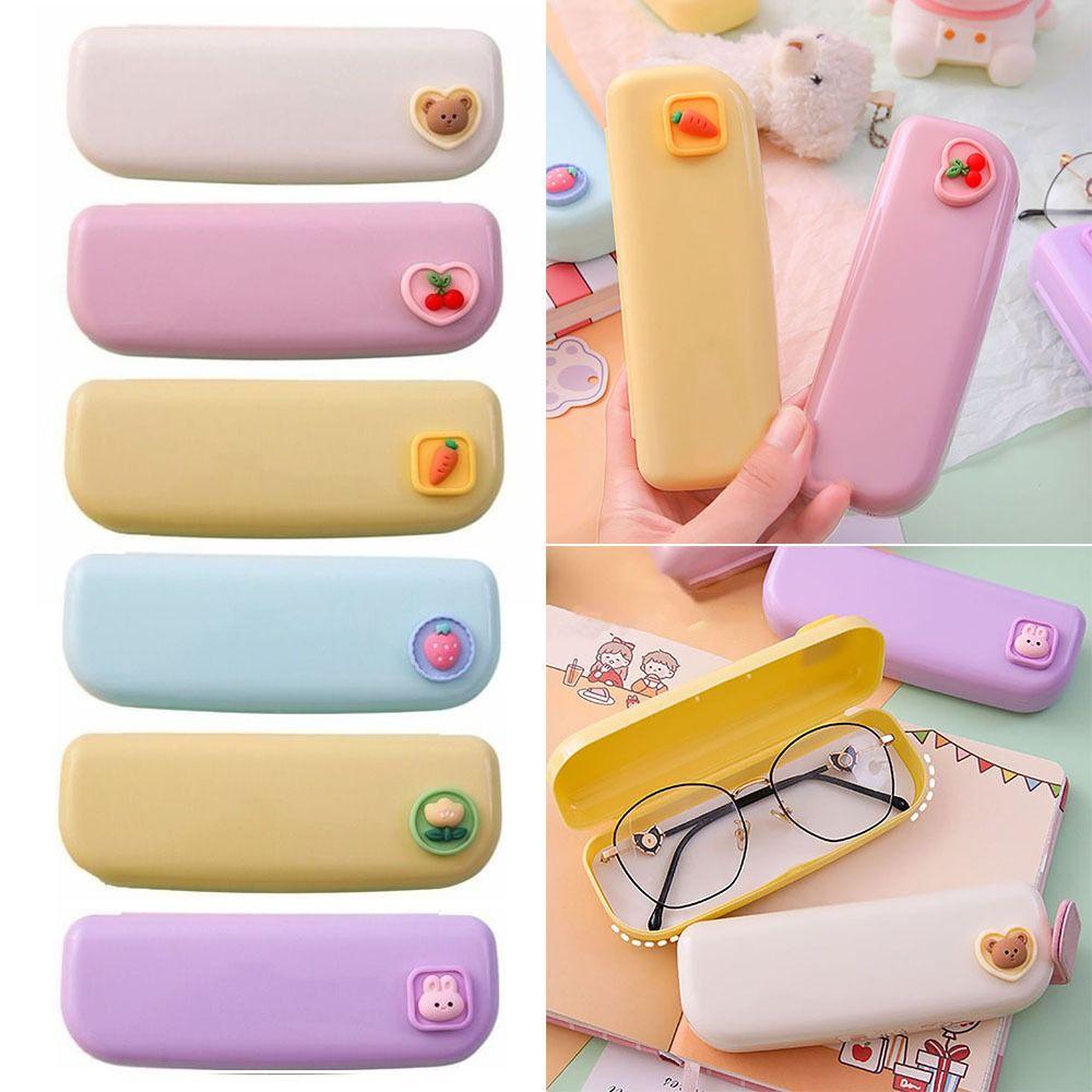 Мультяшный футляр для очков Пластиковый футляр для очков Прочный футляр для очков