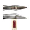 SK11 Stainless Steel Pointed Hammer for Driving Nails, Crimping, and Fastening Wood Nails, 21mm