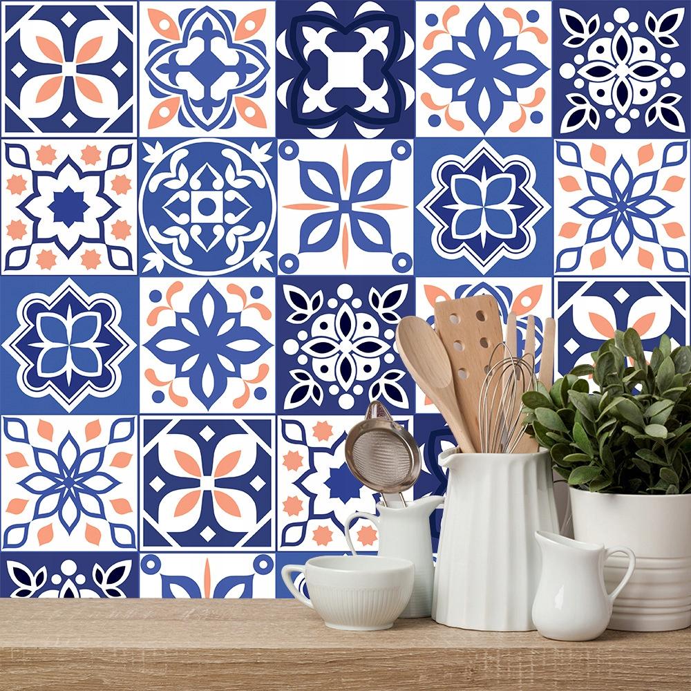 Self-adhesive PVC Patchwork Panel Tiles Set of 10 Wallpaper 20X20Cm Zm-06-028