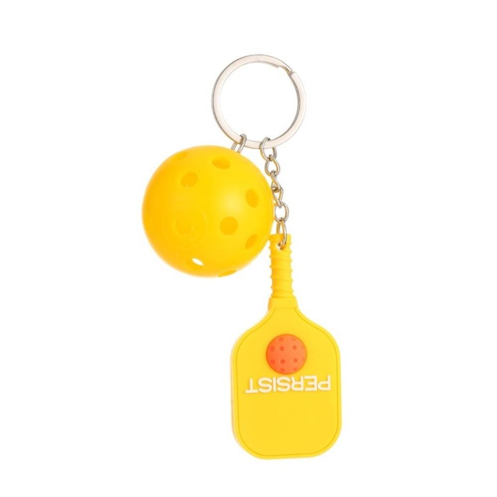 Detachable Fitness Series Pendant with Buckle Pickleball Key Holder Bag Charm