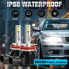 2 шт. Canbus H11 LED H7 H8 9005 HB3 9006 HB4 Светодиодные лампы для фар 6000K 70W 40000 лм Супер яркие 24-ядерные CSP Turbo Фары DRL Противотуманные фары Ходовые огни