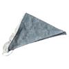 Lace Star Triangle Scarf Denim Hair Band Retro Triangular Turban Scarf  Travel Beach