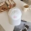 Fashion Baseball Cap Spring And Summer Female Smiley Face Letter Face Small Versatile Sunshade Cap