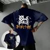 Футболка с аниме One Piece Мужская 2026 Лето 100% Хлопок Короткий Рукав Уличный Повседневный Модный Топ