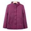 Middle-aged and Elderly Winter Cotton Clothes for Female Grandmother New Cotton Coat Stand Collar Embroidered Mother Winter Old Lady Coat