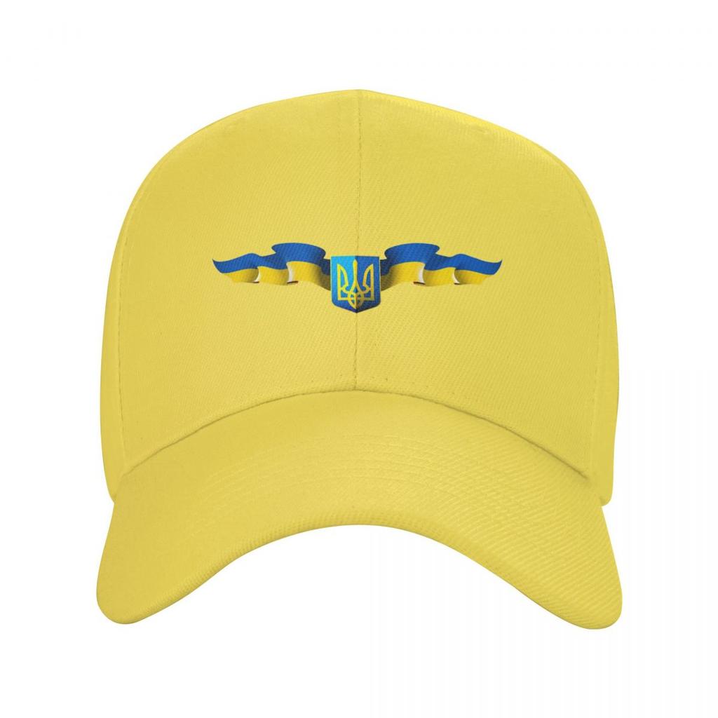 Flag Of Ukraine Baseball Cap Unisex Women Personalized Adjustable Adult Ukrainian Coat Of Arms Dad Hat Summer Spring Hats