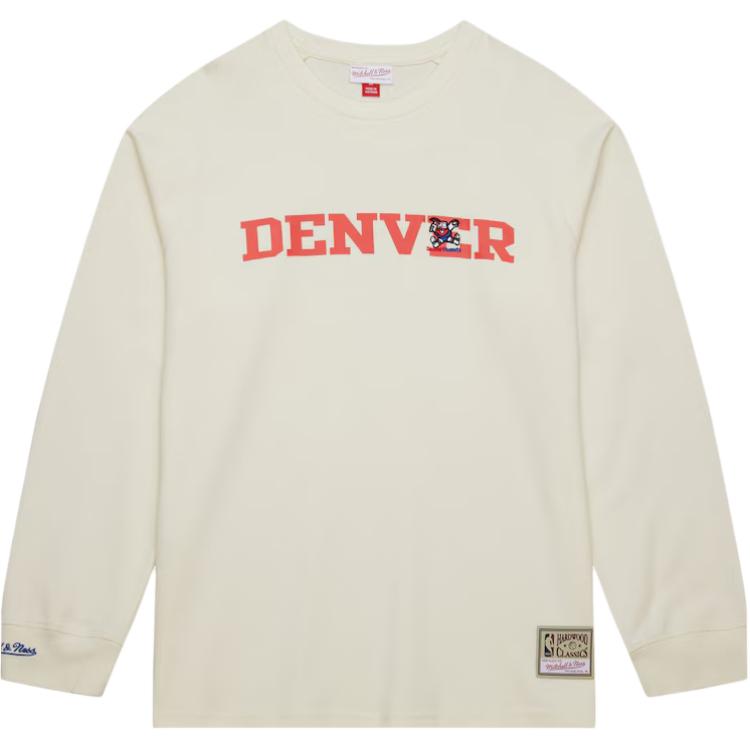Футболка Mitchell & Ness Мужская Кремовая FC8161-DNUCREA