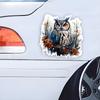 Owl Standing On a Branch Car Decals, Weather-Resistant Vinyl Stickers for Windows, Bumper Crafts - PVC Material Vehicle Decals