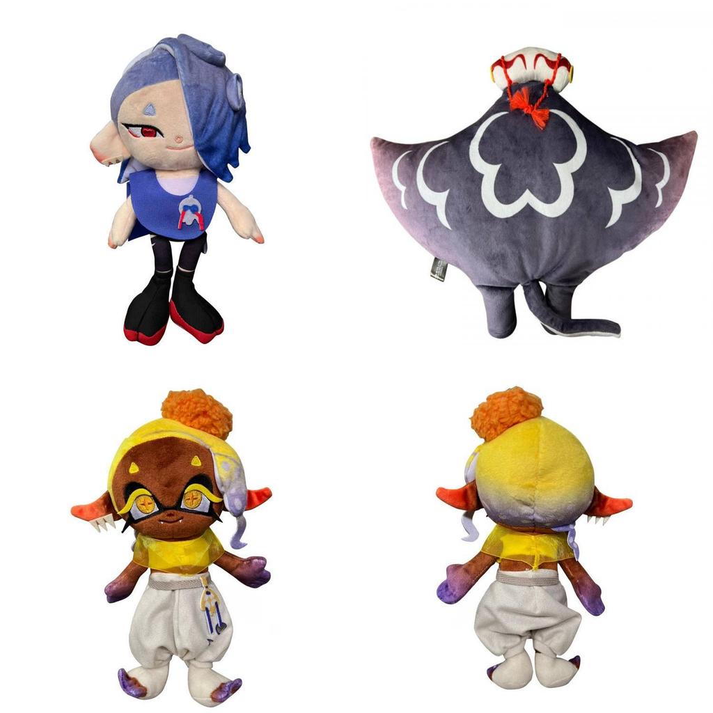 Plush Toy Splatoon 3 Inspired 23-28cm Super Soft Crystal Velvet Stuffed Doll