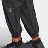 Adidas Stella Mc Cartney Tapered Pants Solid Color With Zipper Pockets Loose Fit Women Pants Black HR2209