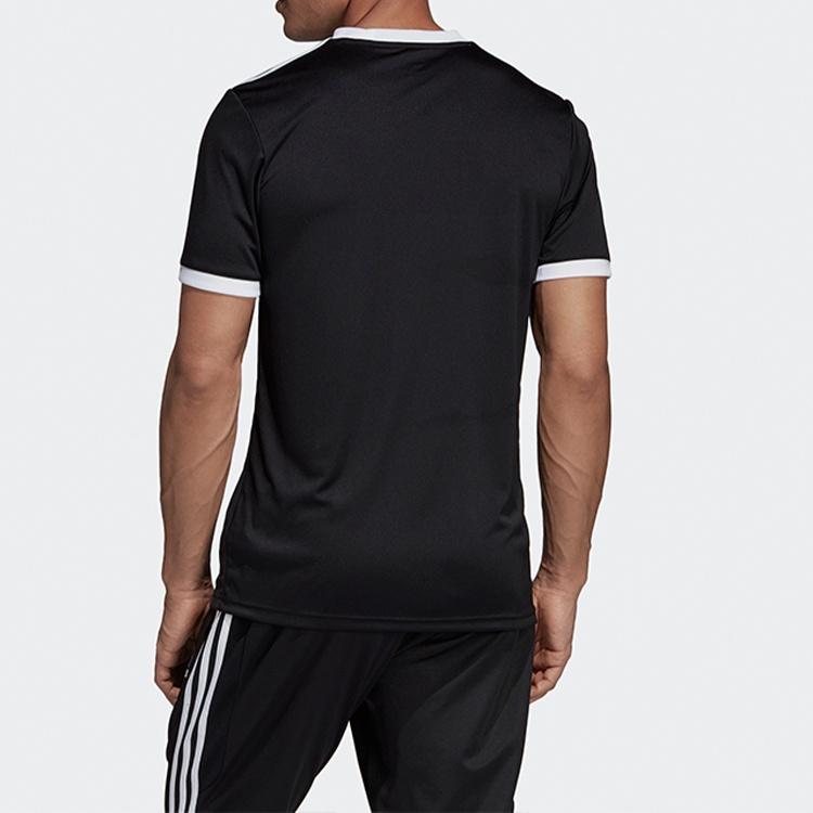 Adidas Soccer Jerseys Men's Black Moderate Straight Fit DY0108