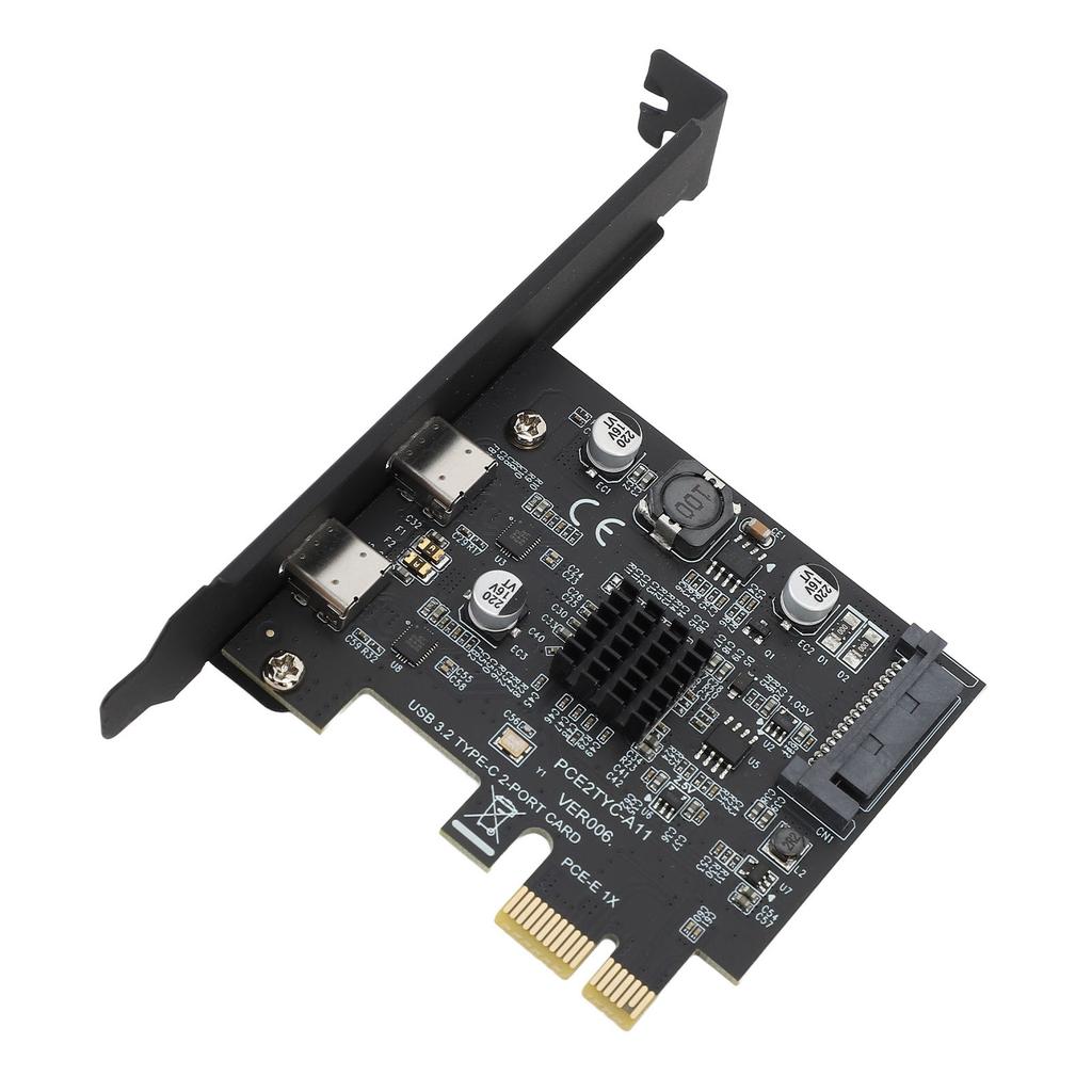 USB 3.2 PCI Express Expansion Card GEN2 Dual Type C High Speed 10Gbps PCI Express Expansion Card