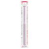 Kyoei Plastic Цветная линейка-лупа 30 см Светло-лавандовый CBL-1400-LL