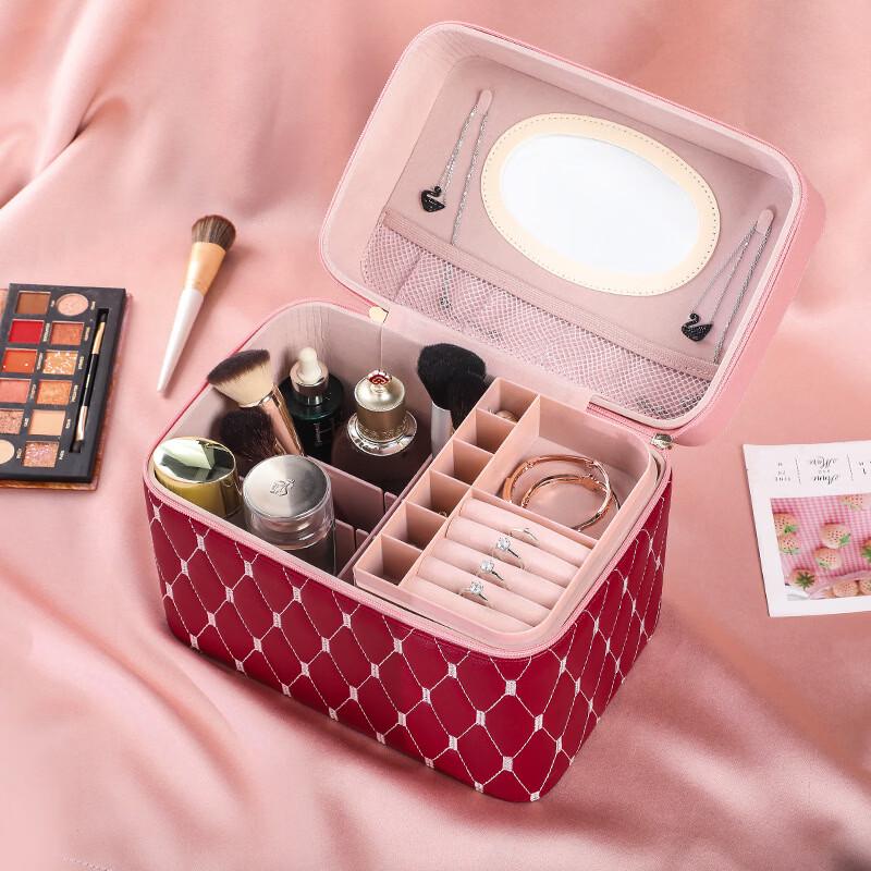 MDNG Portable Makeup Organizer Box