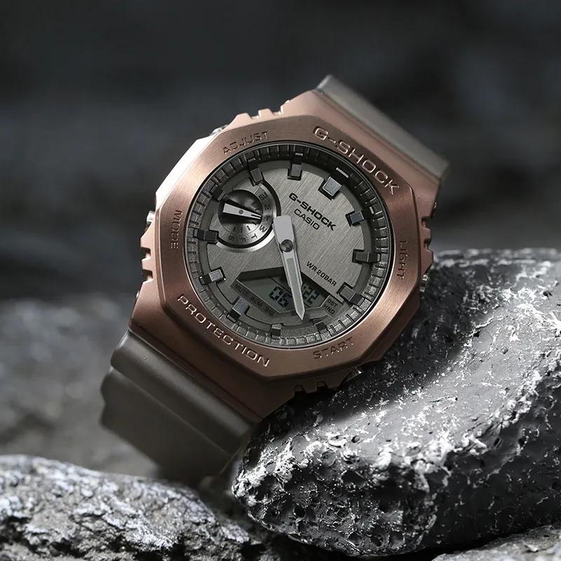 CASIO Men Full Metal Series Watch GM-2100MF-5APR (Unisex) Japanese Korean Watches GM 2100MF 5APR
