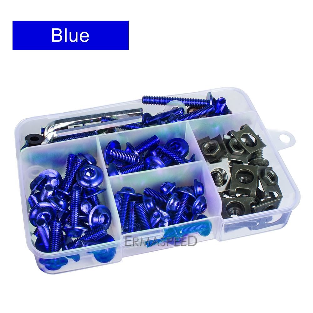 Для Z1000 Z250 Z400 Z650 Z800 Z900 Ninja 177 шт. комплект болтов для обтекателя мотоцикла M5 M6, винты для ветрового стекла, крепеж, болты для обтекателя