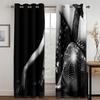 Сексуальная серия красоты, роскошные солнцезащитные шторы, 2 шт., украшение для гостиной, спальни, дома, крючок, дырокол
