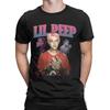 Мужская футболка Lil Peep, винтажные футболки, короткий рукав, круглый вырез, футболка, чистый хлопок, уникальная одежда