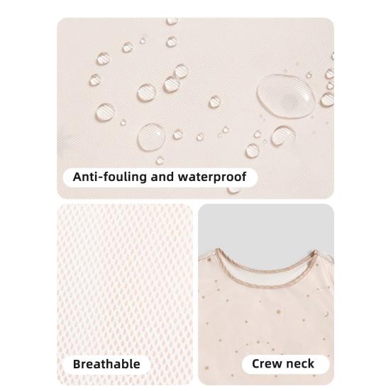 Vest Apron for Women Summer Kitchen Smock Oil Resistant Apron with Pockets Multi-Purpose Waterproof Apron for Cooking BBQ Hosting