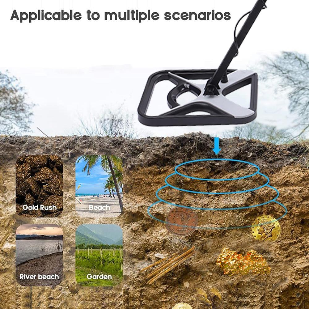 Профессиональный метаадетектор G66 Профессиональный пинпоинтер Gouden Детектор Gouden Hoge Gevoeligheid Schatradar Detectoren