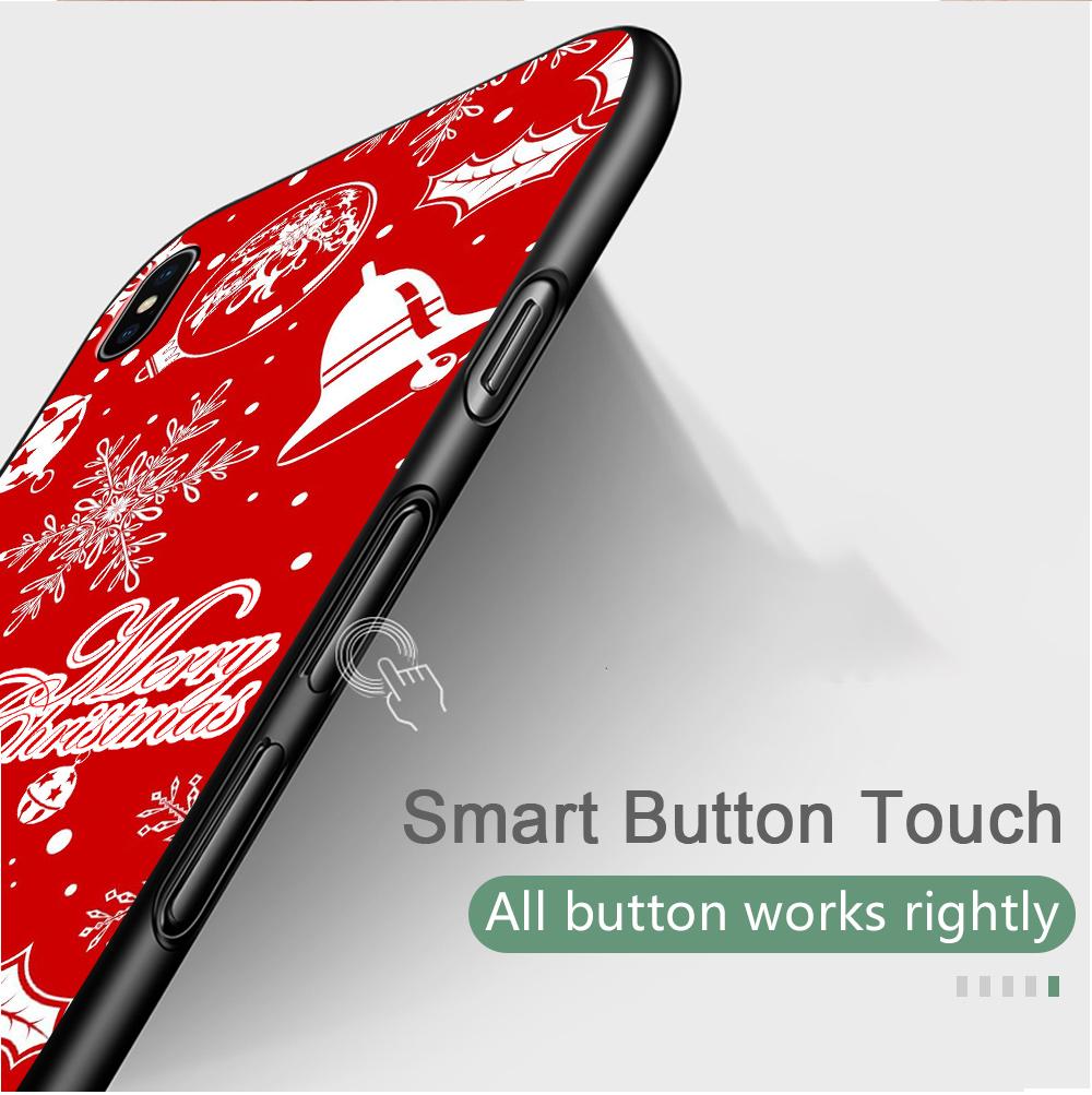 Милый чехол для телефона с рождественским рисунком и рисунком для Infinix Hot Tecno Camon 19 Pro Huawei P50 Pro OnePlus, мягкий силиконовый чехол из ТПУ для мобильного телефона