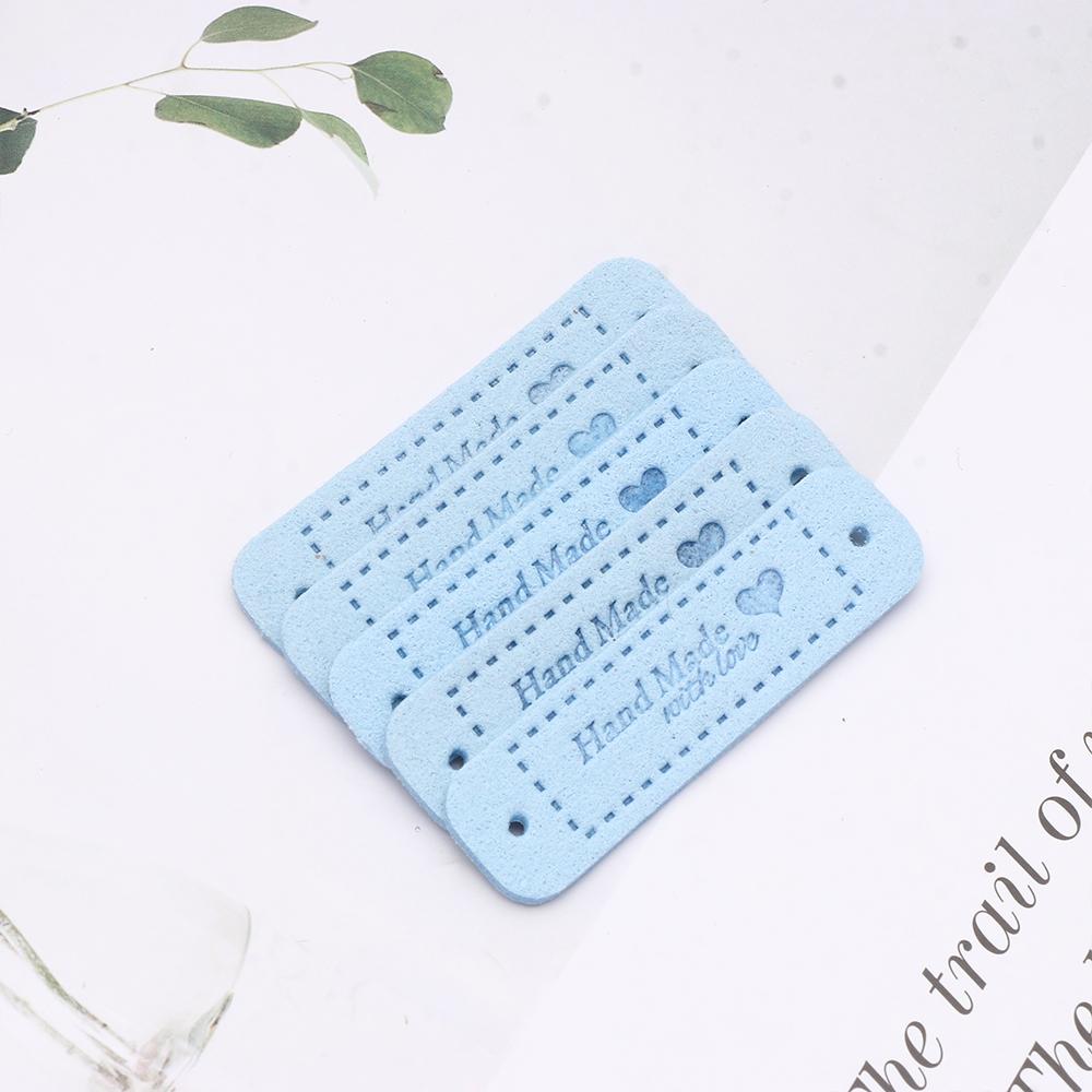 20PCS DIY Hats Bags Sewing Accessories Clothes Tags Label Garment Labels Hand Made With Love