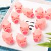 3pcs/Lot Cute 4.5cm Dog Toys Pink Screaming Rubber Pig Pet Toys Squeaker Chew Gift Home Decorations