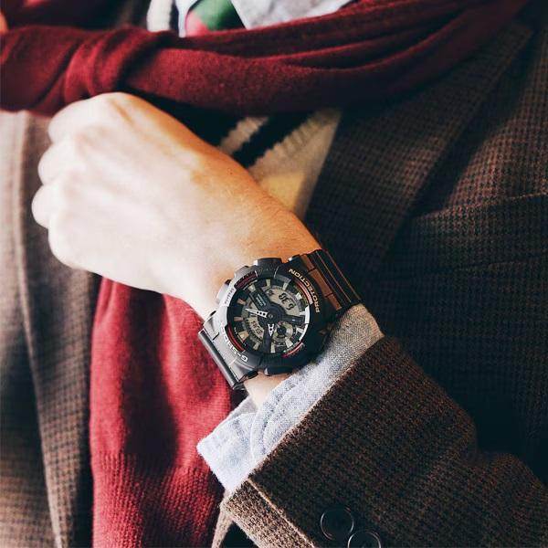 Casio Цена Новый Корпус Большой Размер 20 АТМ Водонепроницаемые Ударопрочные Часы Специальные G-SHOCK GA-110RL-1AJF [Серия BIG]
