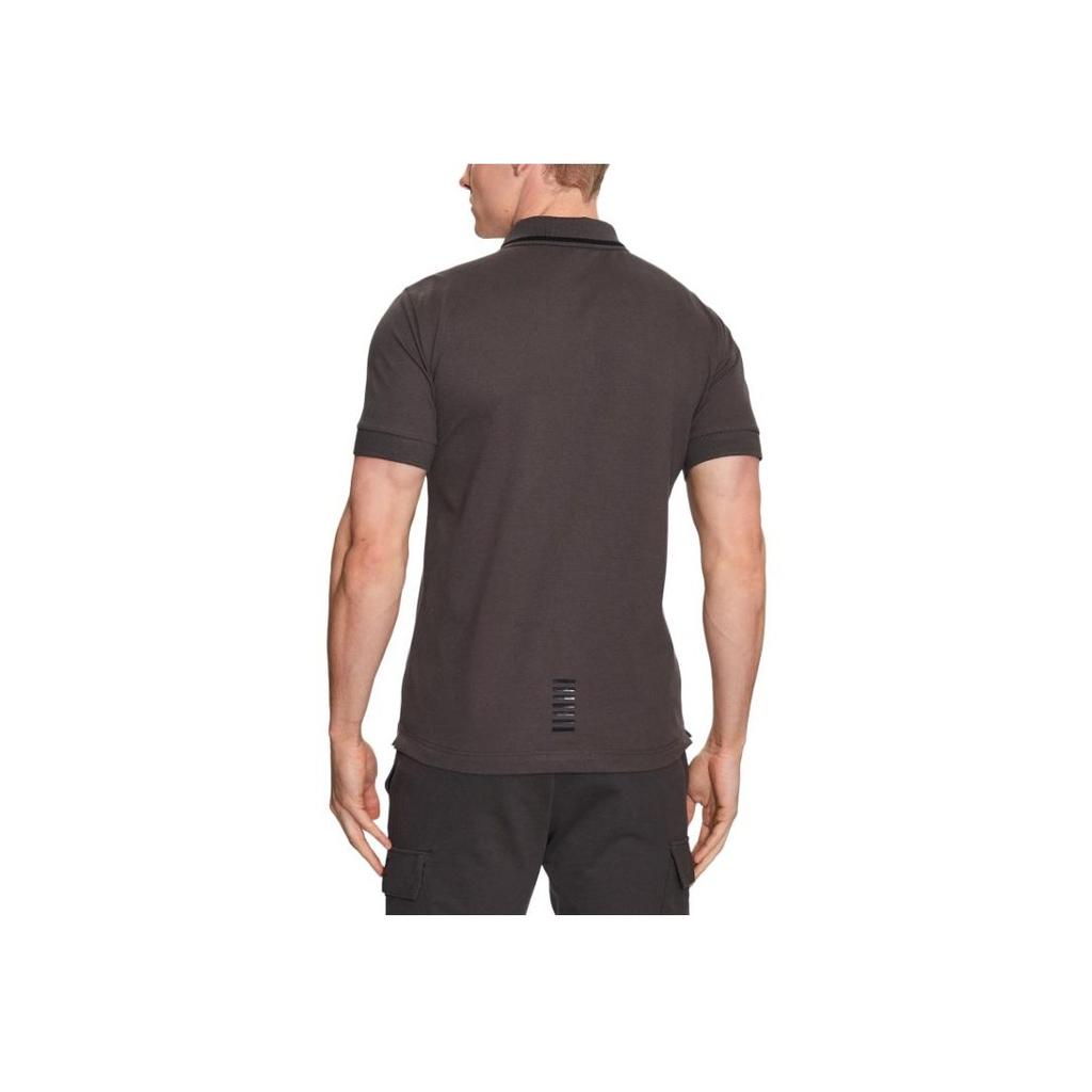 Emporio Armani Мужская футболка-поло с коротким рукавом EA7 с узором из букв 8NPF06-PJ04Z-1997