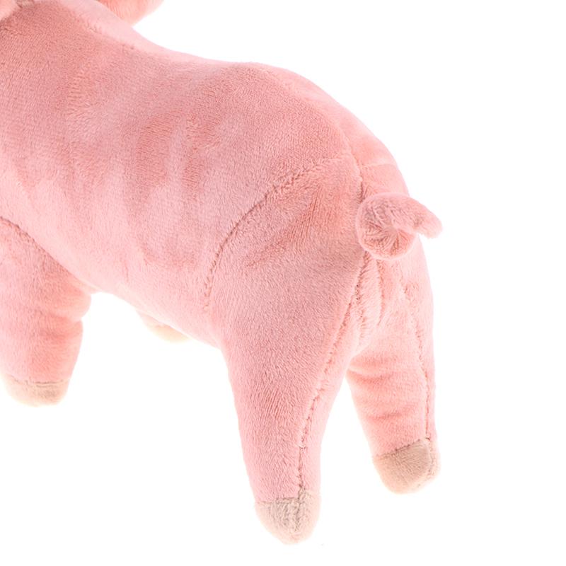 1шт 25см милый мультфильм свинья плюшевая игрушка чучело свинья для детского подарка