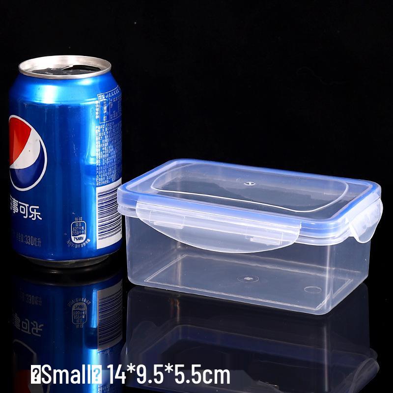 Heat-Resistant Rectangular Fresh-Keeping Lunch Box - Microwave Safe Food and Fruit Storage.