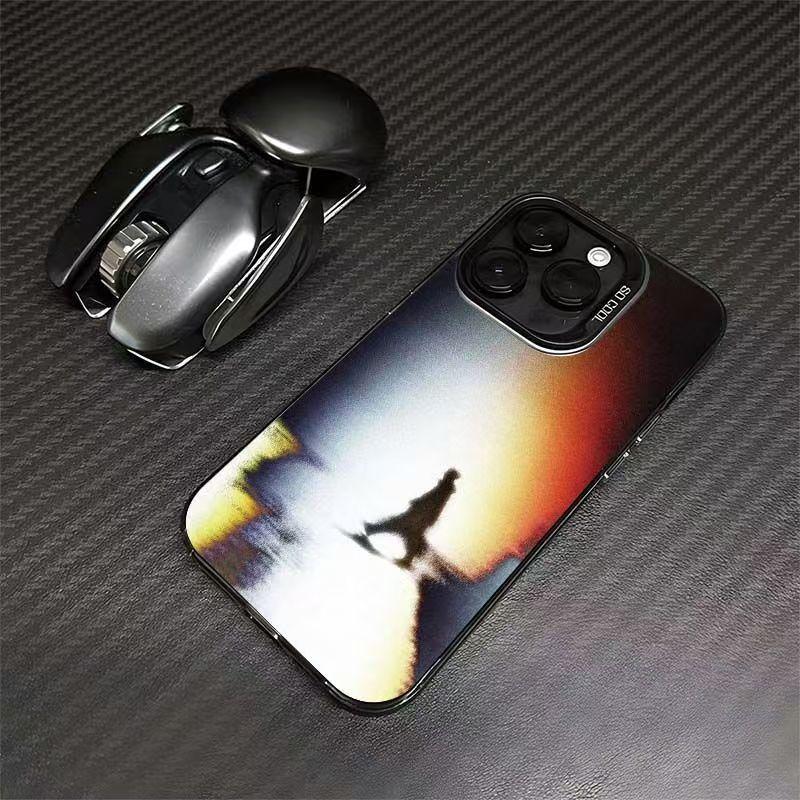 Aurora Human Shadow Case for Apple iPhone 17 Pro Max, iPhone 16 Pro, New 15, Premium 14 Pro