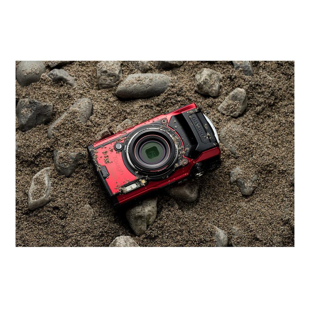 OLYMPUS Compact Digital Camera Red TG-6RD