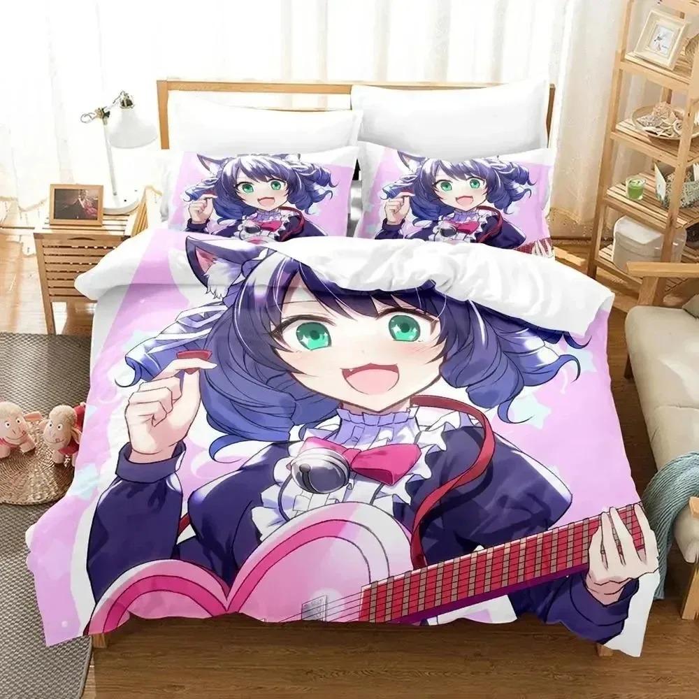 Anime Show By Rock Bedding Set Duvet Cover Bed Set Quilt Cover Pillowcase Comforter King Queen Size Boys Adult Bedding Set