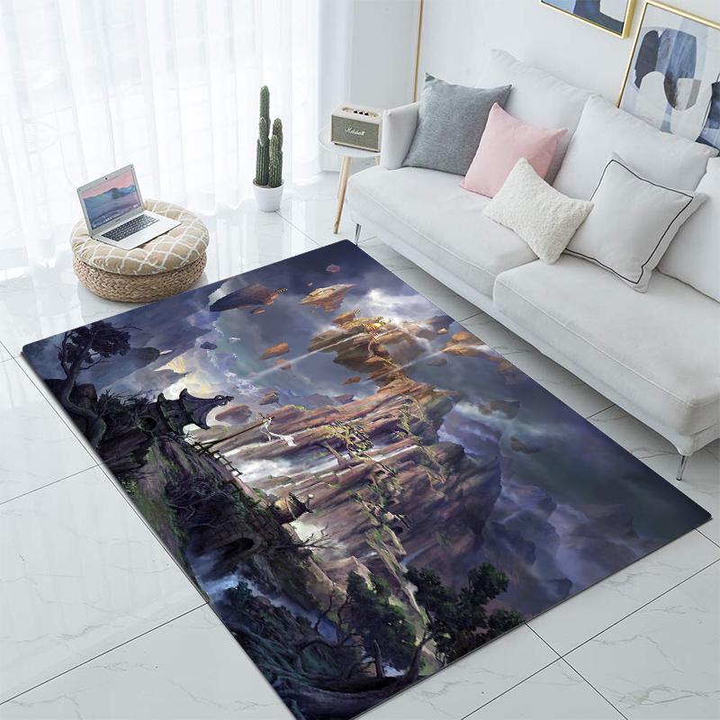 Virtually Fantasy World Carpet Kitchen MatEntrance Doormat Bedroom Floor Decoration Living Room Carpet Bathroom Anti-slip Rug