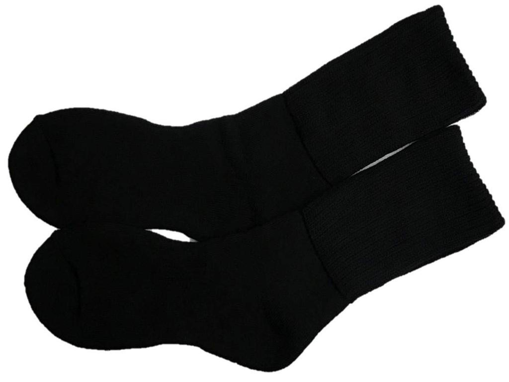 Оливковые пушистые носки Sara для мужчин (черный)