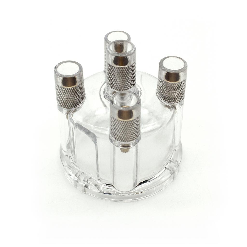 Transparent Distributor Cap Replacement for VW Dune Buggy Bug Ghia Baja Bus, Yellow