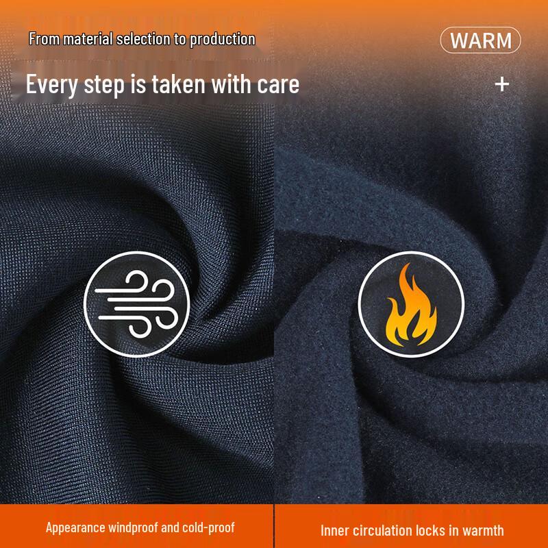 Зимний флисовый балаклава-подшлемник для велоспорта